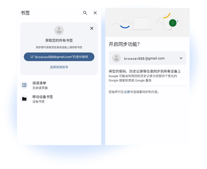 Powerful Multi Device Synchronization Function