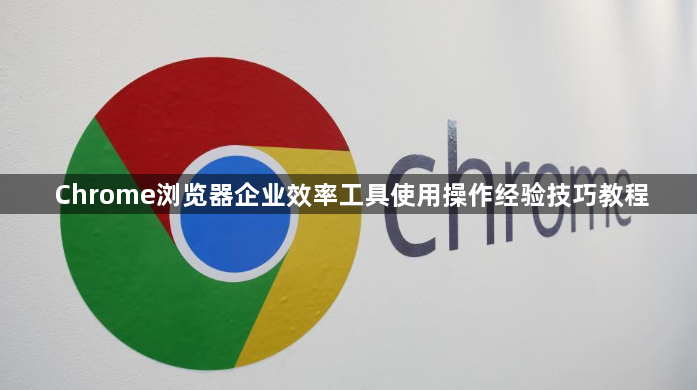 Chrome浏览器企业效率工具使用操作经验技巧教程1