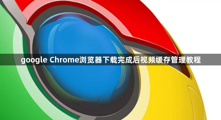 google Chrome浏览器下载完成后视频缓存管理教程1