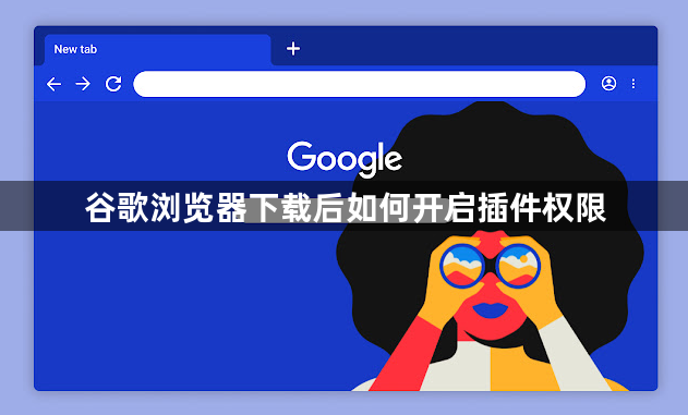 谷歌浏览器下载后如何开启插件权限1