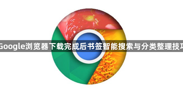 Google浏览器下载完成后书签智能搜索与分类整理技巧1