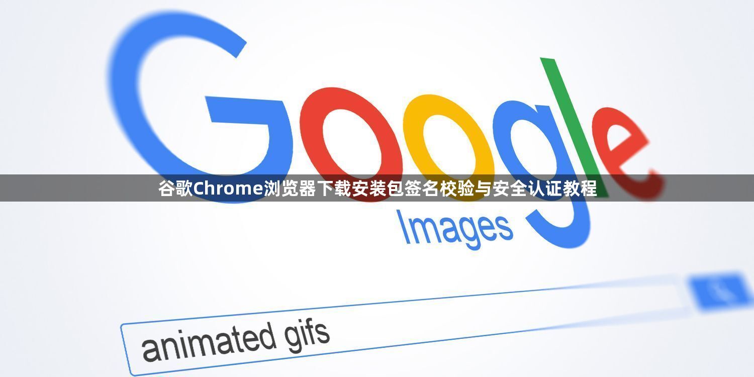 谷歌Chrome浏览器下载安装包签名校验与安全认证教程1