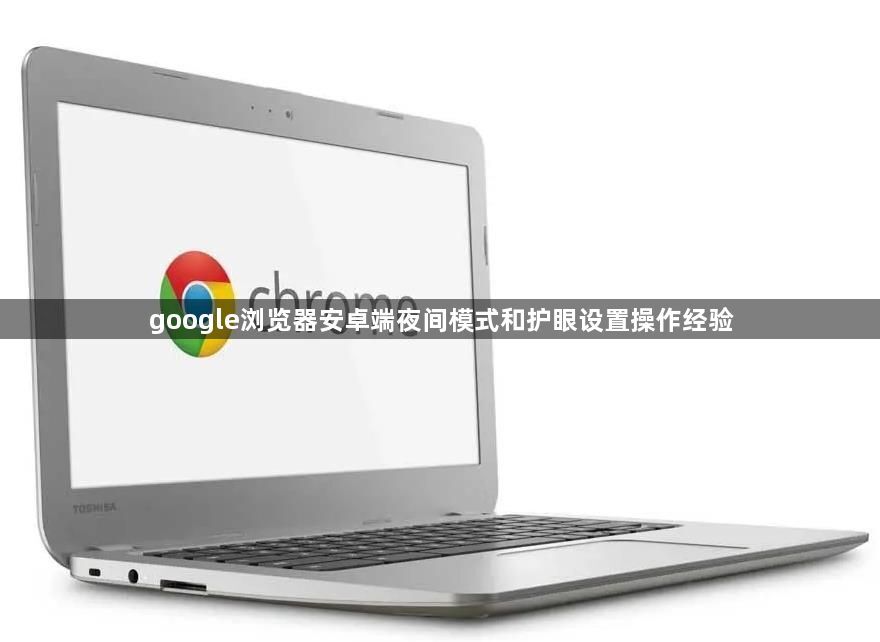 google浏览器安卓端夜间模式和护眼设置操作经验1