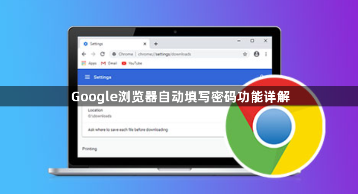 Google浏览器自动填写密码功能详解1