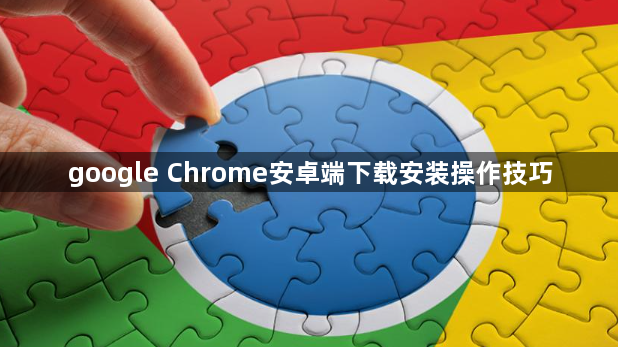 google Chrome安卓端下载安装操作技巧1