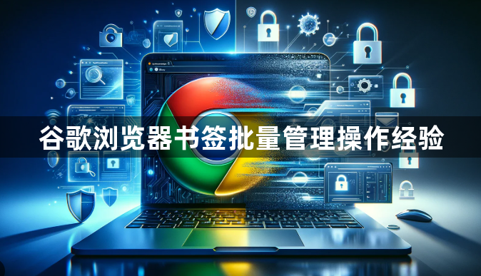 谷歌浏览器书签批量管理操作经验1