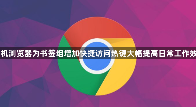 手机浏览器为书签组增加快捷访问热键大幅提高日常工作效率1