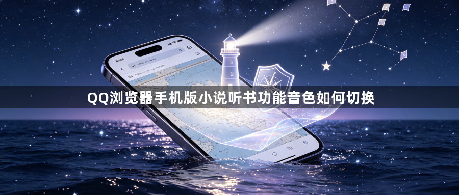 QQ浏览器手机版小说听书功能音色如何切换1