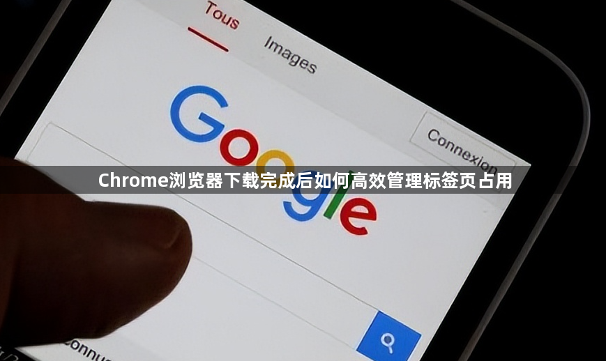 Chrome浏览器下载完成后如何高效管理标签页占用1