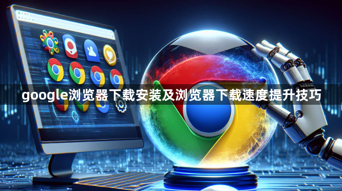 google浏览器下载安装及浏览器下载速度提升技巧1