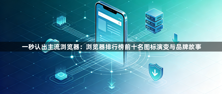 一秒认出主流浏览器:浏览器排行榜前十名图标演变与品牌故事1