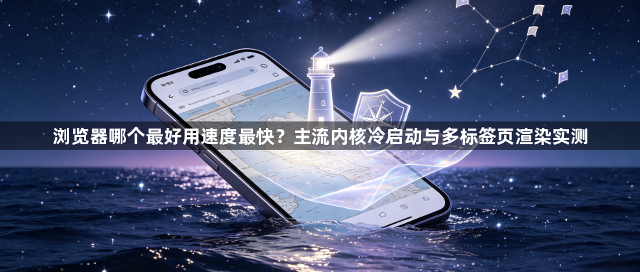 浏览器哪个最好用速度最快?主流内核冷启动与多标签页渲染实测1