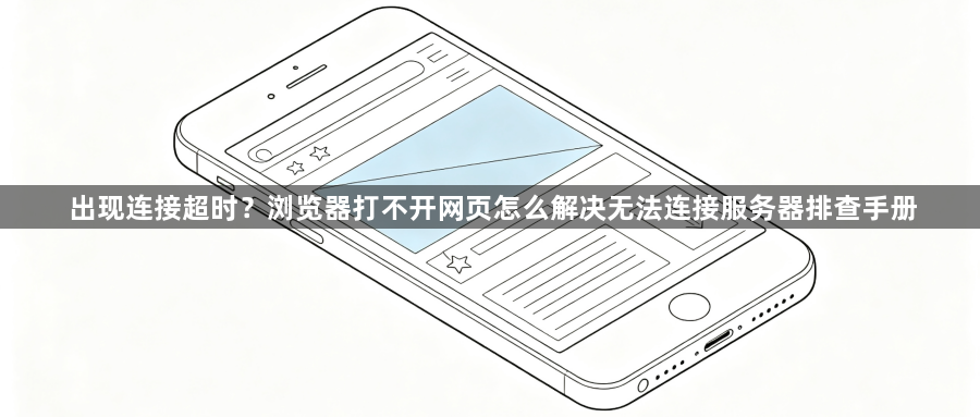 出现连接超时？浏览器打不开网页怎么解决无法连接服务器排查手册1