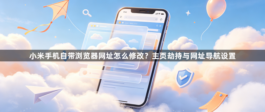小米手机自带浏览器网址怎么修改？主页劫持与网址导航设置1