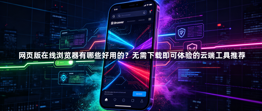 网页版在线浏览器有哪些好用的？无需下载即可体验的云端工具推荐1