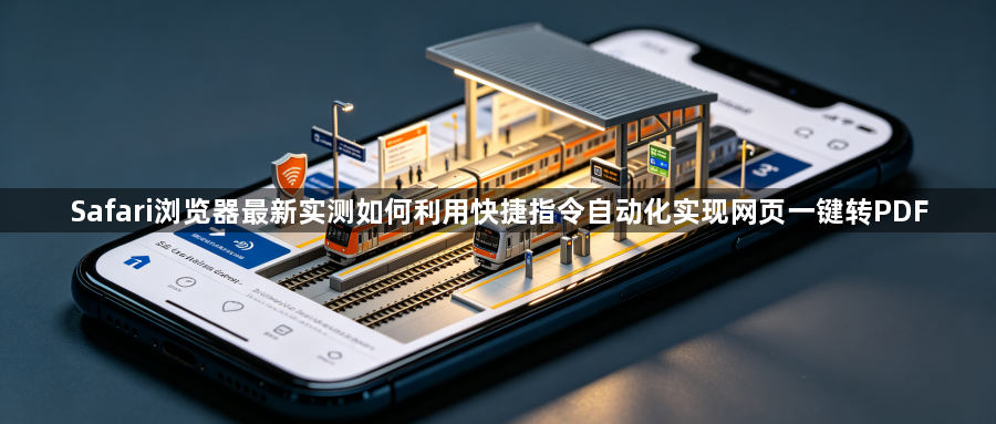Safari浏览器最新实测如何利用快捷指令自动化实现网页一键转PDF1