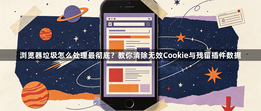 浏览器垃圾怎么处理最彻底？教你清除无效Cookie与残留插件数据1