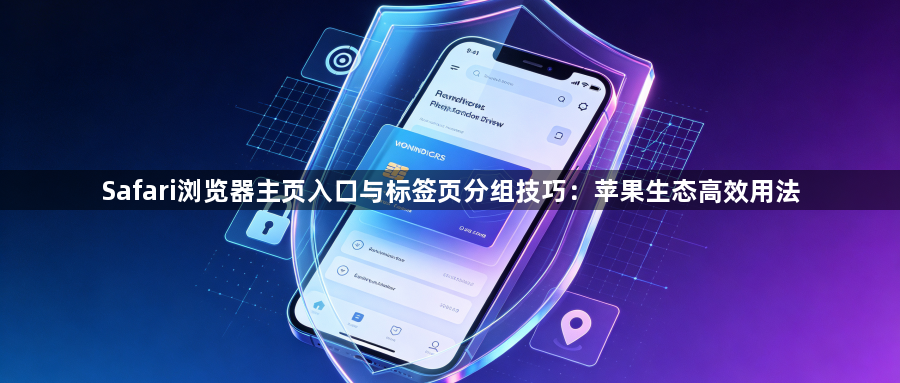 Safari浏览器主页入口与标签页分组技巧：苹果生态高效用法1
