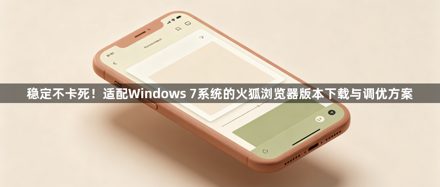 稳定不卡死！适配Windows 7系统的火狐浏览器版本下载与调优方案1