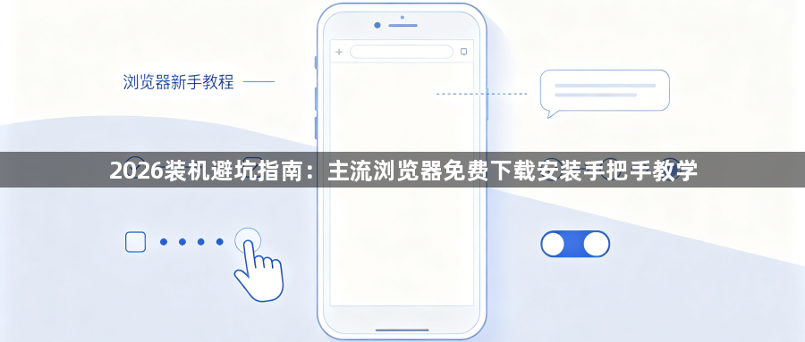 2026装机避坑指南：主流浏览器免费下载安装手把手教学1