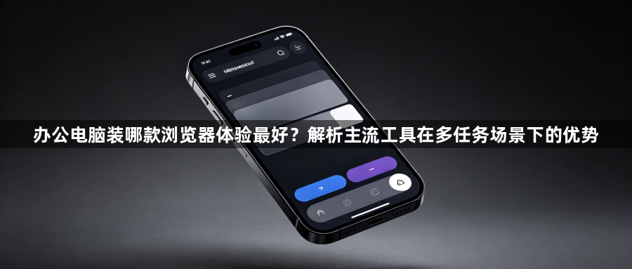 办公电脑装哪款浏览器体验最好?解析主流工具在多任务场景下的优势1