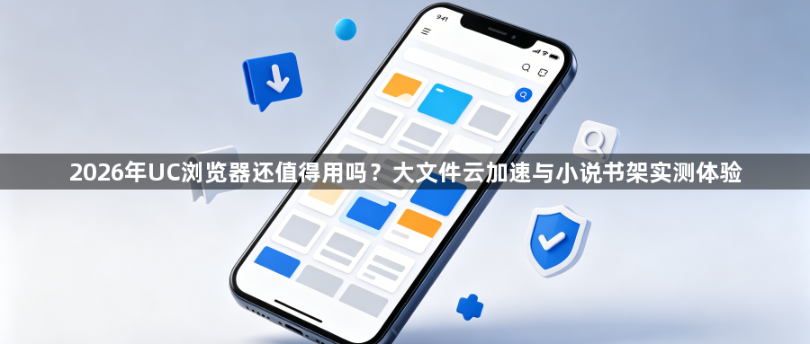 2026年UC浏览器还值得用吗？大文件云加速与小说书架实测体验1