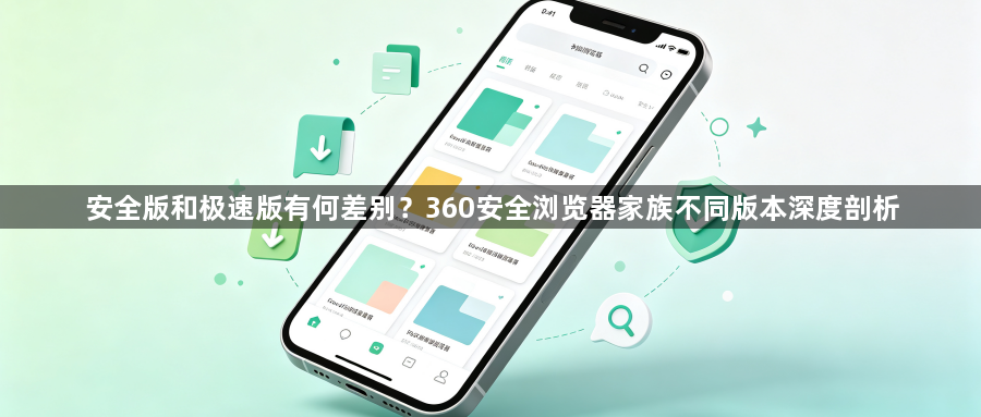 安全版和极速版有何差别？360安全浏览器家族不同版本深度剖析1