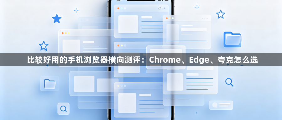 比较好用的手机浏览器横向测评:Chrome、Edge、夸克怎么选1