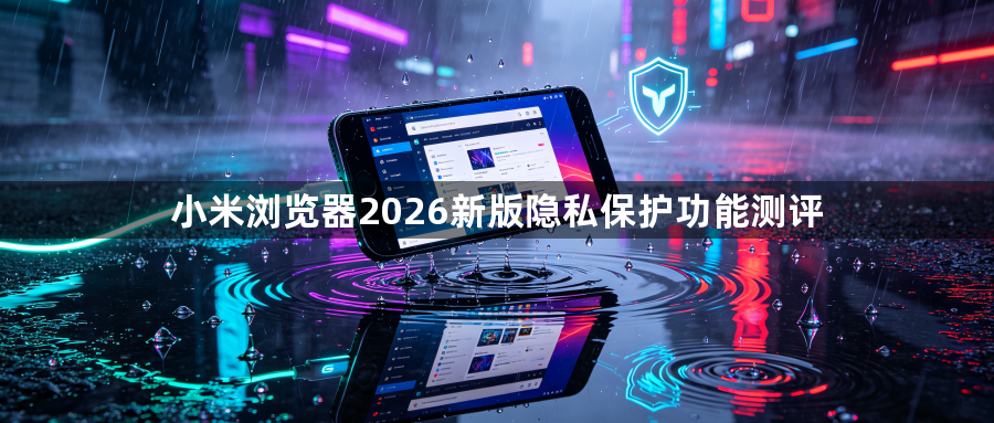 小米浏览器2026新版隐私保护功能测评1