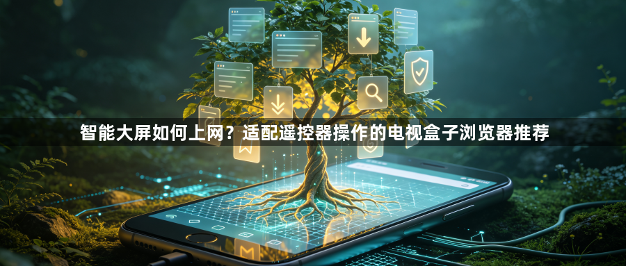智能大屏如何上网？适配遥控器操作的电视盒子浏览器推荐1